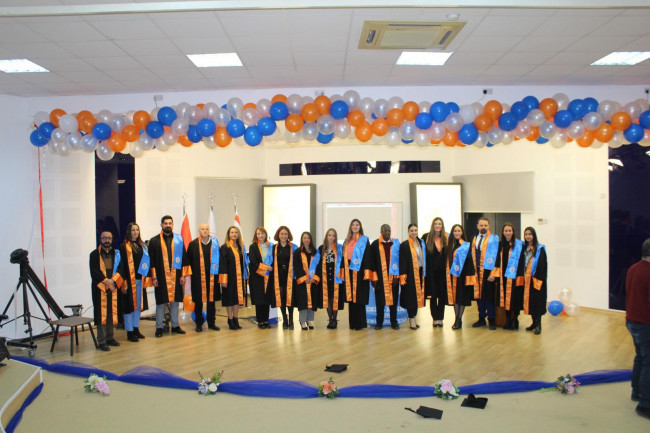 Onbeş Kasım Kıbrıs University has celebrated its first-ever 2021-2022 Academic Year, Fall Semester graduation ceremony with great excitement and enthusiasm